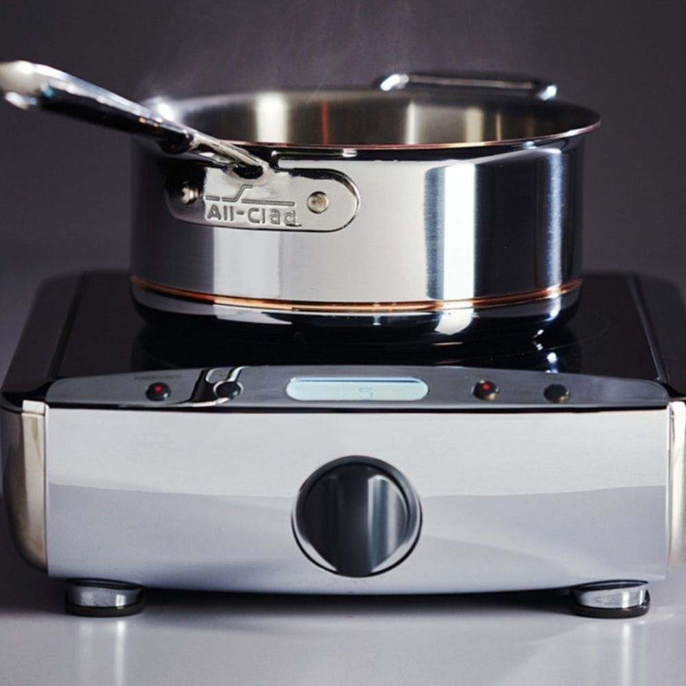 All-Clad Copper Core 8QT Covered Stock Pot - Picture 5 of 16